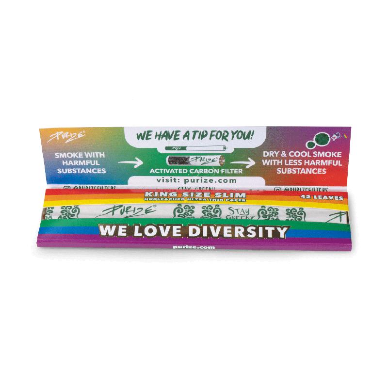 Purize Papers Kings Size Slim Longp Rain Purize Papers Kings Size Slim Longp Rain